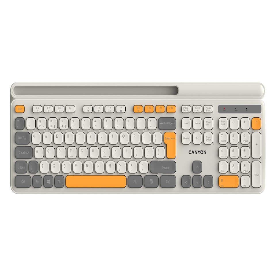 image 1 of CANYON keyboard HKB-W03 AAA Wireless Beige