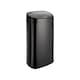image 1 of Dihl 58L Onyx Black with Black Lid Stainless Steel Auto Touchless Hands-free Sensor Kitchen Waste Dust Bin Automatic Motor