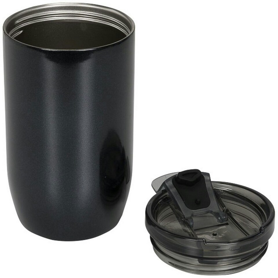 image 1 of Avenue Lagom Copper Vacuum Insulated Tumbler - Solid Black - 8.7 x 15.3 x 8.5cm