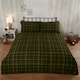 image 3 of Angus Stag Brushed Cotton Bedding Set | Green | Double | 1
