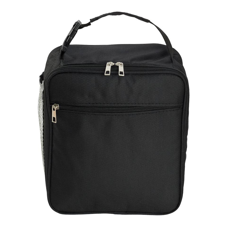 image 1 of Living and Home Portable Insulated Lunch Bag | Black