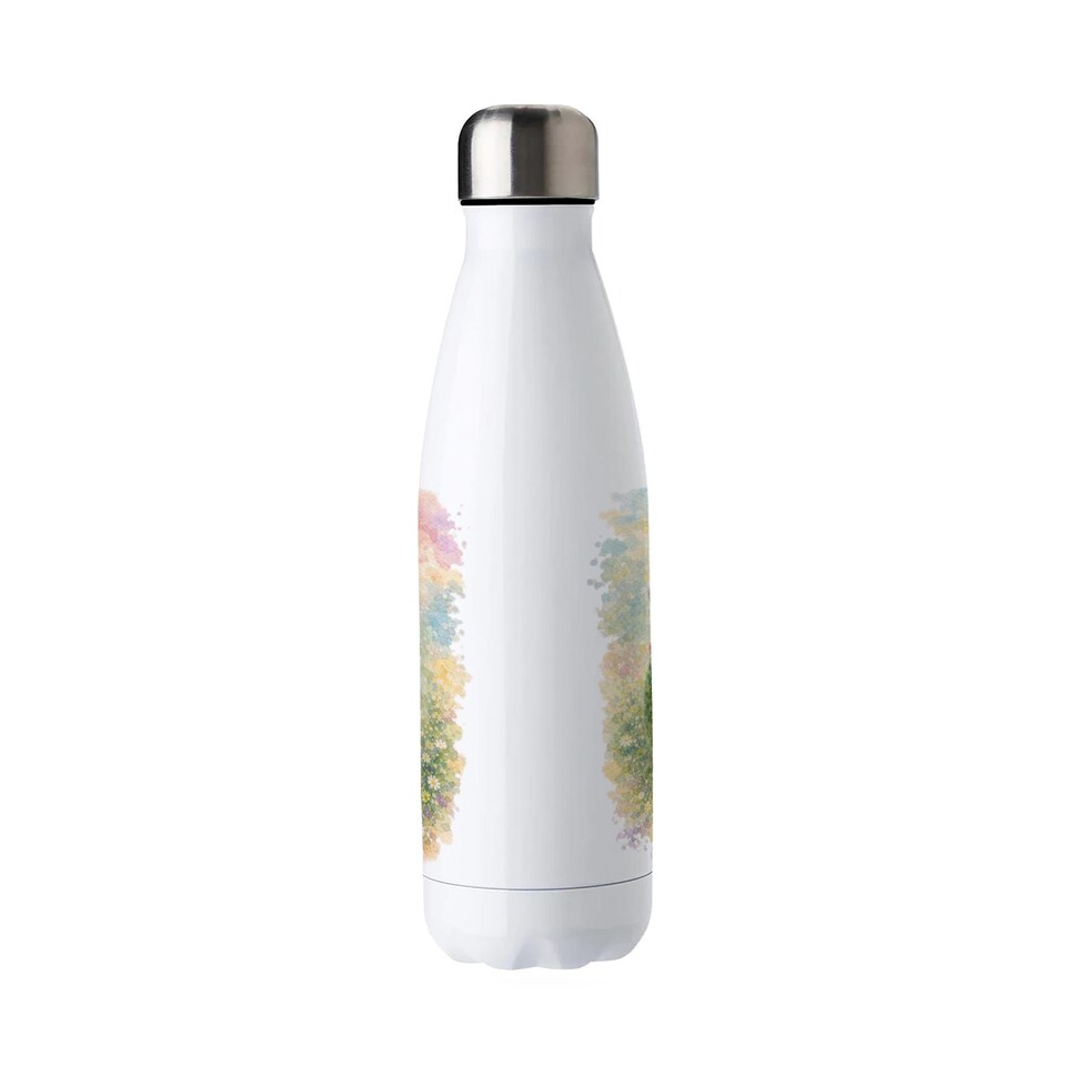 image 1 of Fuzzy Frog Reusable Metal Water Bottle