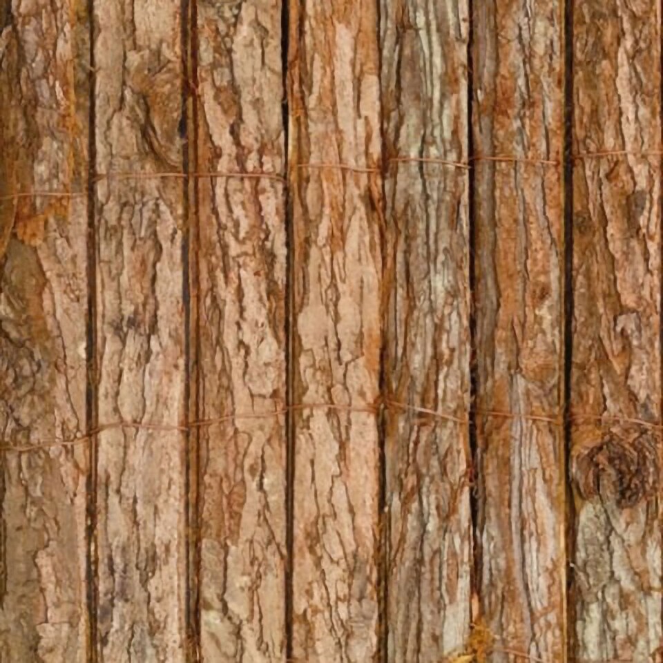 image 1 of Bark Screening Rolls Natural Fencing 3.0m x 2.0m | Brown