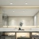 image 2 of ValueLights Downlight IP65 Chrome Ceiling Light Fitting Single Pack & Warm White Bulbs