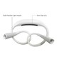 image 4 of Xtralite LED Neck Reading/Book Light, Rechargeable White