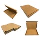 image 1 of 10 x C5 (222x160x20mm) Brown Single Wall Postal Mailing Die Cut Boxes Brown