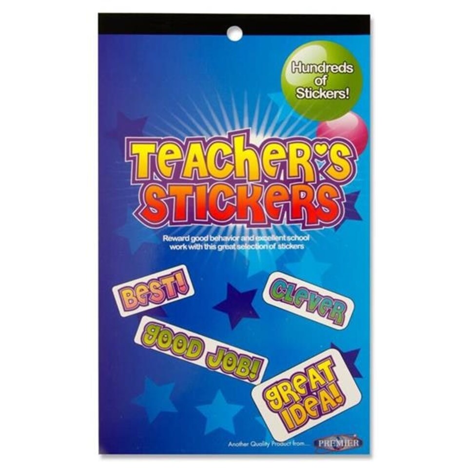 image 1 of Book of 700+ Teachers Reward Stickers by Clever Kidz
