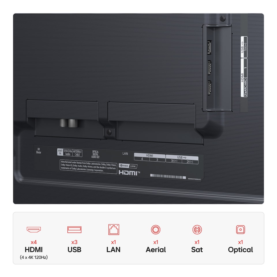 image 1 of LG OLED65G56LS.AEK TV 165.1 cm (65") 4K Ultra HD Smart TV Wi-Fi - Metallic