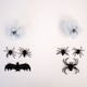 image 1 of Assorted Halloween Creatures with Cobweb Set