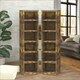 image 2 of 6 Tier Shelves Storage Unit Set Rustic Brown Brown | One Size