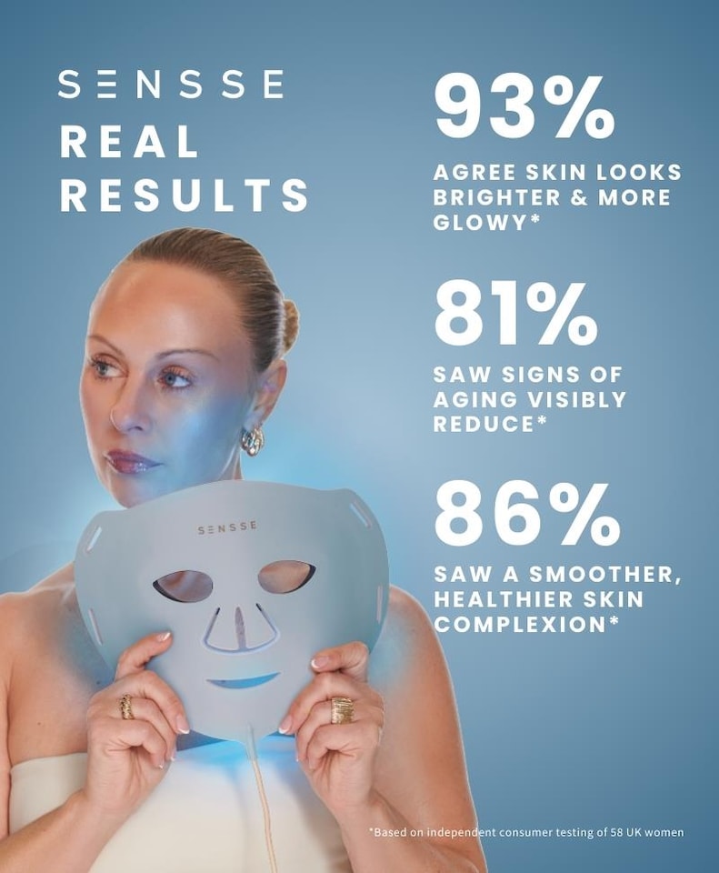 image 1 of Sensse Professional LED Face Mask Blue