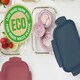image 4 of LocknLock Eco Glass Food Container Dishwasher Safe Round Storage Box - 950 ml
