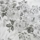 image 5 of Catherine Lansfield Elinda Floral Grey Duvet Cover Set Grey | King