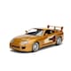 image 4 of Fast and Furious 1995 Toyota Supra Slap Jack Gold Jada 99540 Scale 1:24