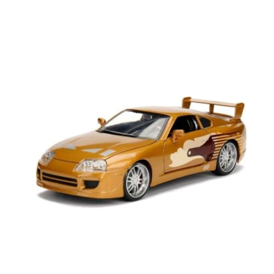 image 1 of Fast and Furious 1995 Toyota Supra Slap Jack Gold Jada 99540 Scale 1:24