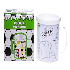Color Your Own Mug | White | Football Theme | 1