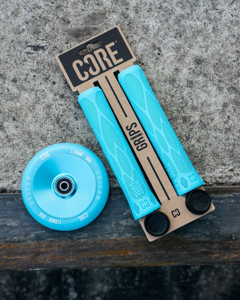 image 1 of CORE Hollow Stunt Scooter Wheel V2 110mm - Mint Blue