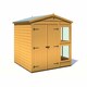 image 2 of Sun Hut 6 x 6 Feet Potting Shed - L182 x W200.9 x H214.6 cm Brown