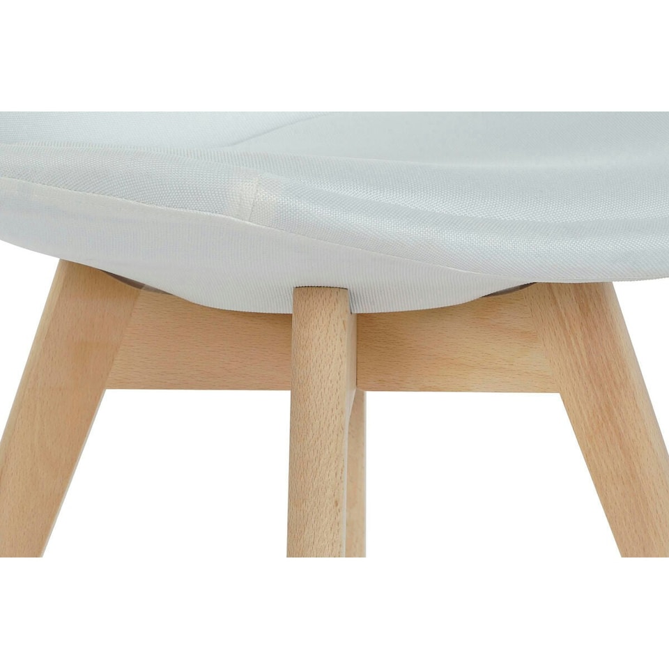 image 1 of Chair DKD Home Decor White 48 x 56 x 83 cm White