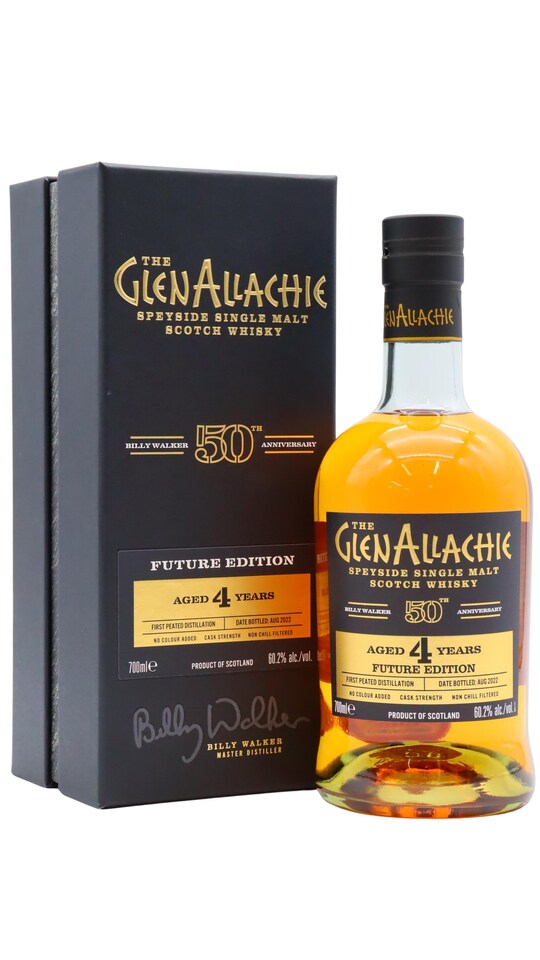 GlenAllachie - Billy Walker Future Edition - 50th Anniversary 4 year old Whisky