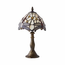 ValueLights Tiffany Multicolour Table Lamp | Multi