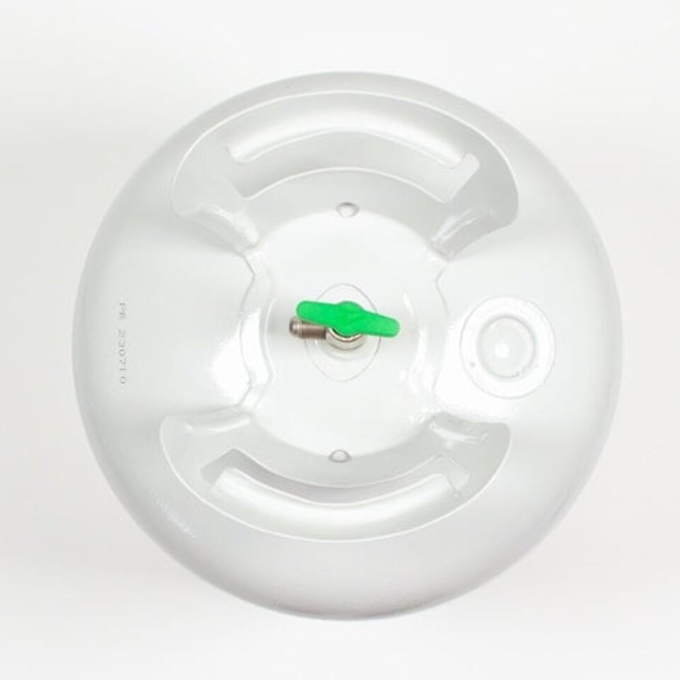 image 1 of Helium Canister with Foil Inflation Adaptor - Fills up to 50 x 9 in balloons