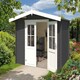 image 3 of Baltimore-Log Cabin, Wooden Garden Room, Timber Summerhouse, Home Office - L324 x W290 x H222.3 cm Brown