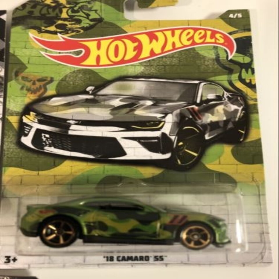 image 1 of Hot Wheels GDG44 Urban Camouflage Set of 5 NEW