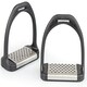 image 2 of Shires Stirrup Irons With Metal Tread Black | Size: 4.75 Inch
Colour: Black