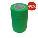 image 1 of Shires Horses Cohesive Bandages (Pack of 12) - Lime Green - 2m x 10cm