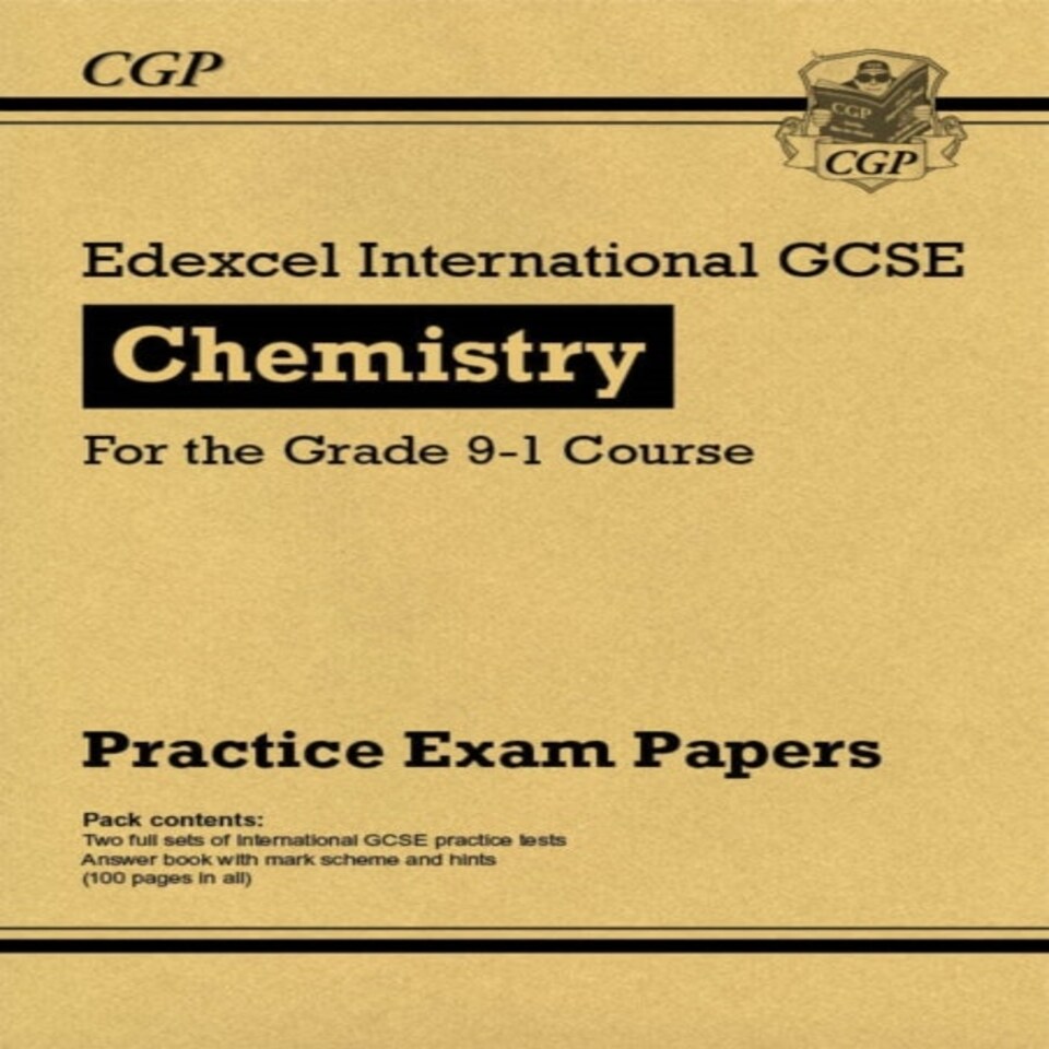 Edexcel International Gcse Chemistry Practice Papers