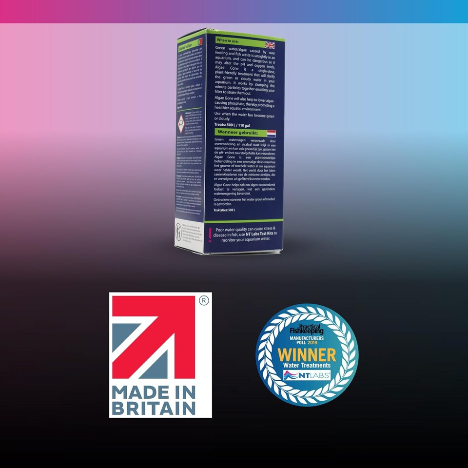 image 1 of NT Labs Algae Gone 250ml - Effective Algae Treatment for Aquatic Environments