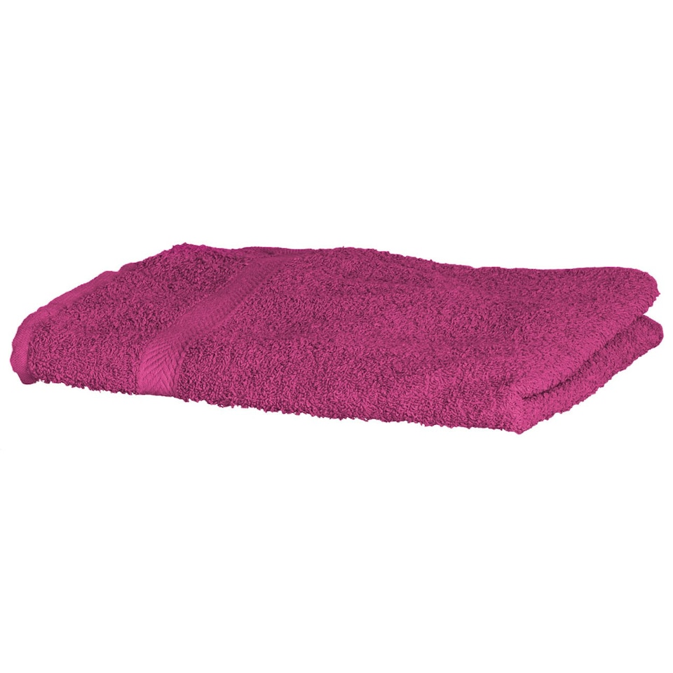 Towel City Luxury Range 550 GSM - Hand Towel (50 X 90 CM) - Fuchsia - One Size Pink | One size