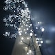 image 1 of 5.4m White LEDs Green Garland Wire Light Christmas Decoration with Timer