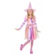 image 2 of Pastel Rainbow Witch Girls Fancy Dress Costume Kids Medium - Age 7-9