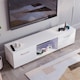 image 6 of Vida Designs Cosmo 2 Door LED TV Unit Entertainment Stand, 160cm, White | White | 1
