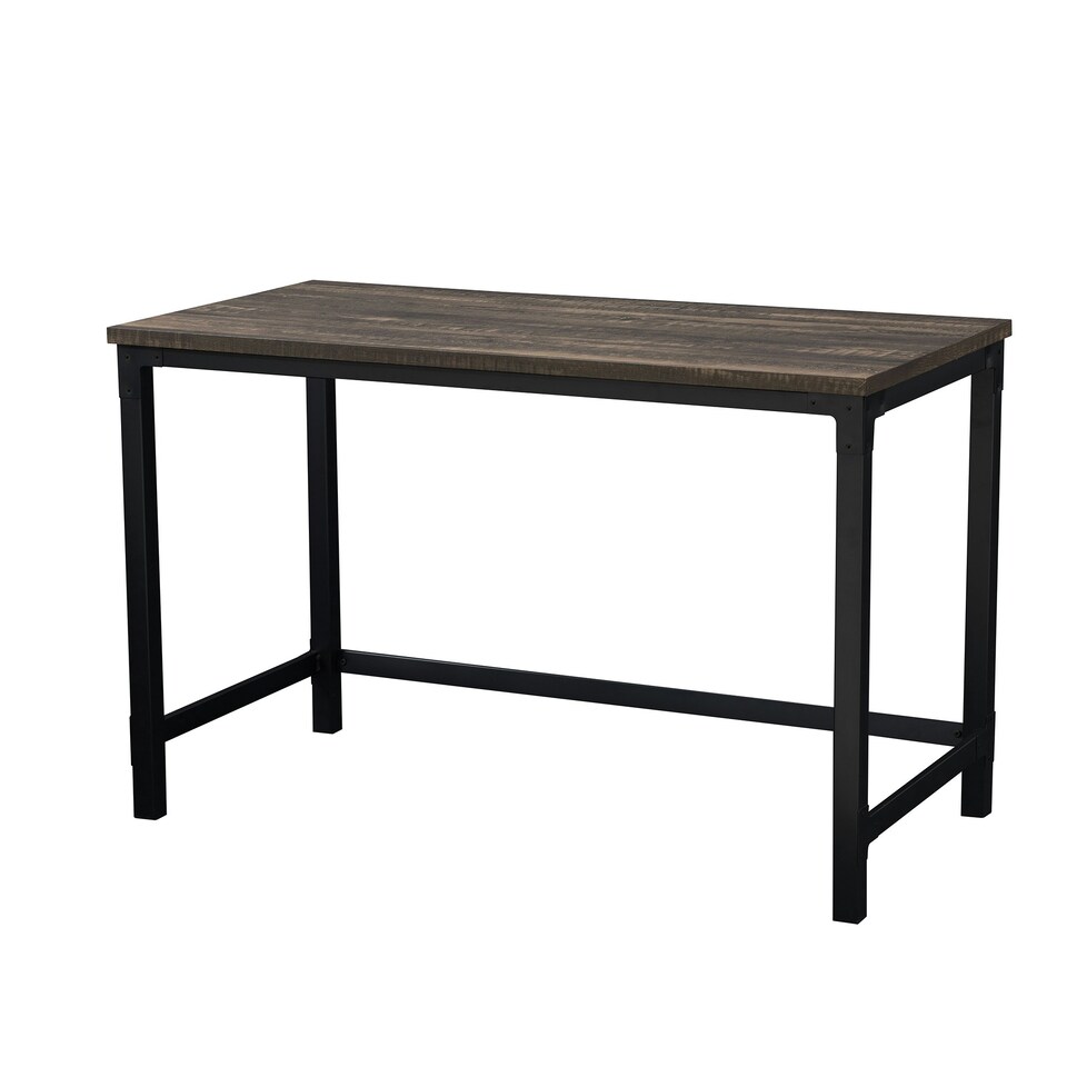 image 1 of Sunjoy Studio Space Hammerstein Desk Black | wood grain