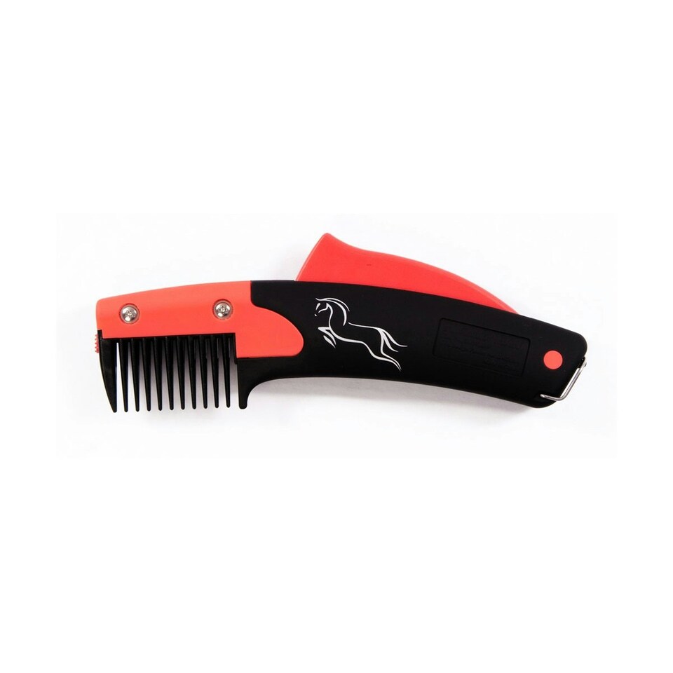 SoloGroom Solocomb - Black/Red - One Size