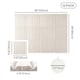 image 2 of Levede Felt Notice Board 12PCS Wall Tiles Pin Board Self Adhesive Beige 30x30cm