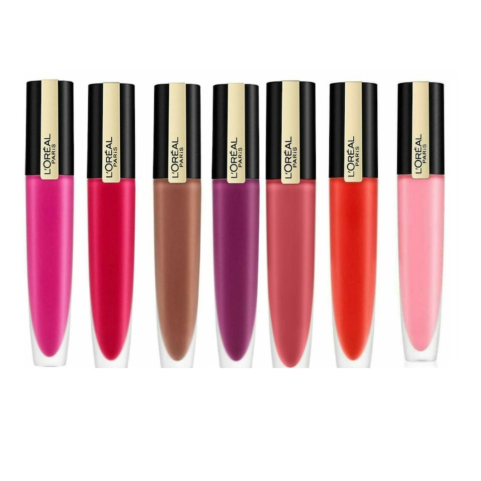 image 1 of L'Oreal Paris Rouge Signature Metallic Ink Lipgloss - 205 I Fascinate