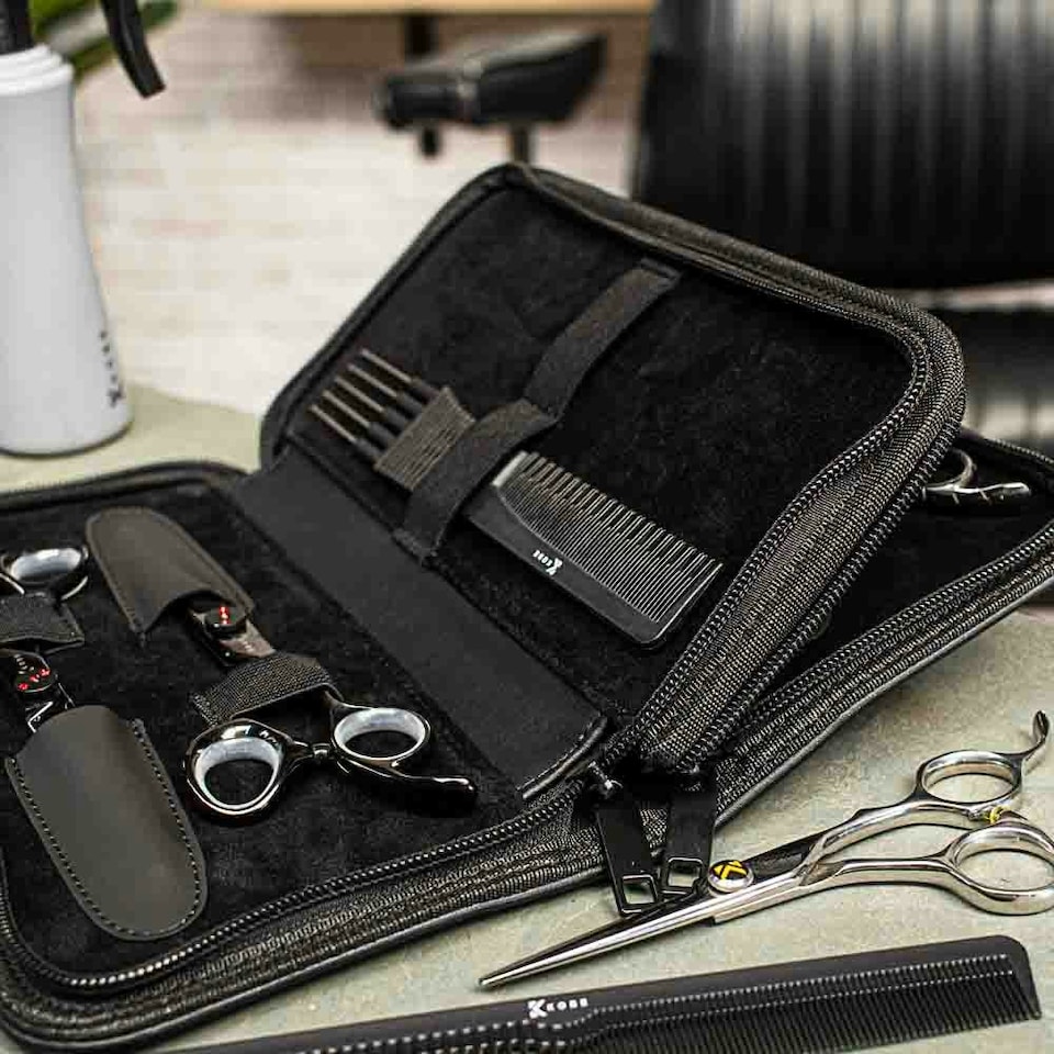 image 1 of Kobe Large Black Scissor Case N/A