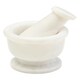 image 3 of Marmore White Marble Mortar And Pestle