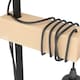 image 4 of EGLO Townshend Black/Natural Metal & Wood 3-Light Pendant - Industrial Style (D) 55cm