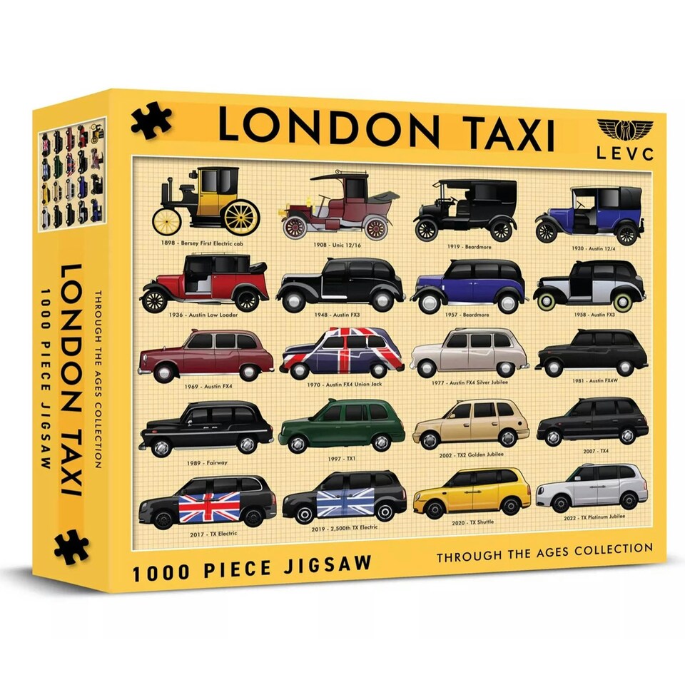 image 1 of Coach House Partners London Taxis 1000 Piece Jigsaw