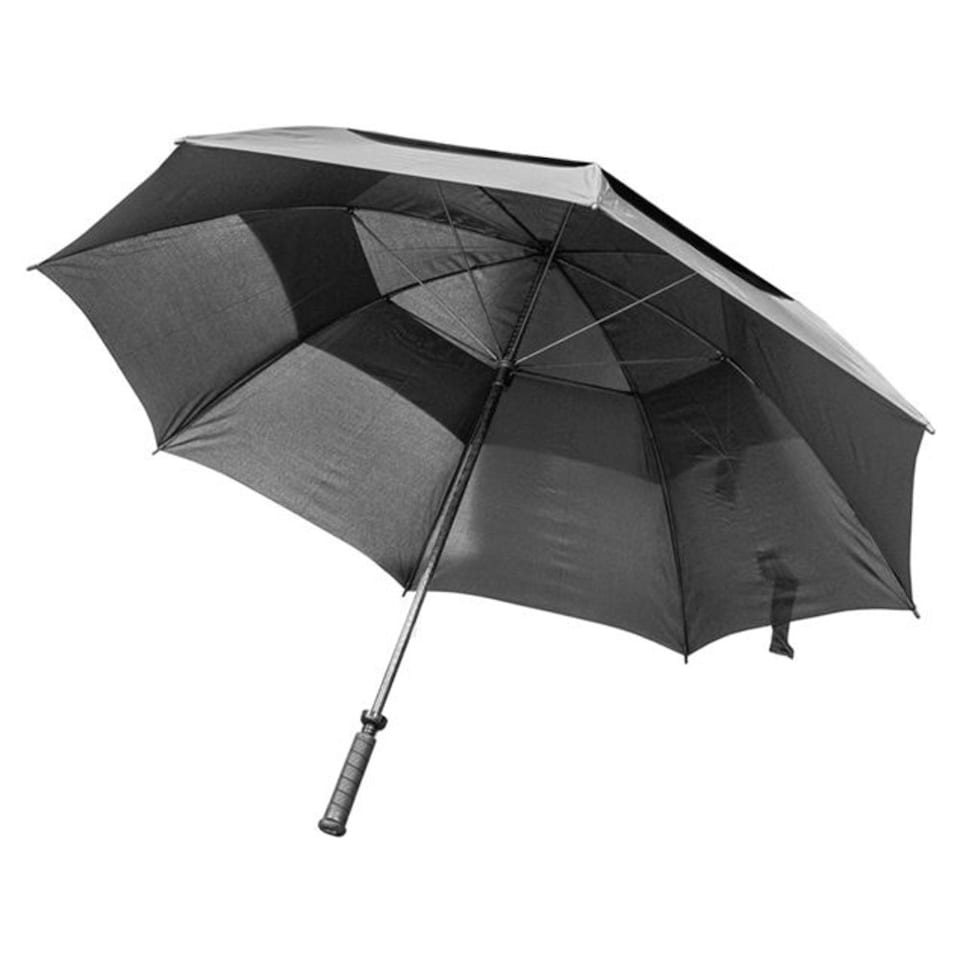 image 1 of Longridge Double Canopy Golf Umbrella - Black - One Size