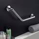image 2 of COSMIC Grab rail 49cm, Elbow shape, Matt Black up to 150kg, ARCHITECT Collection
