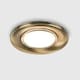 image 2 of ValueLights 6 Pack Fire Rated Antique Brass GU10 Recessed Ceiling Downlights Spotlights