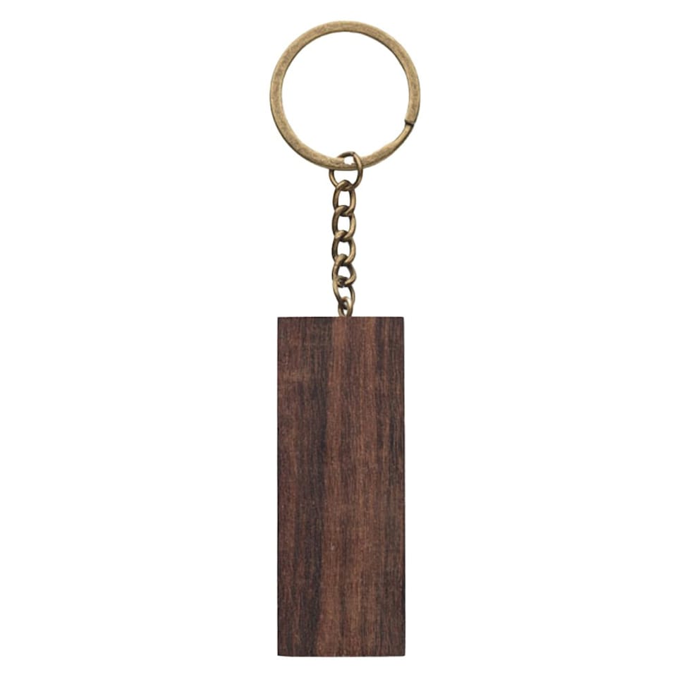 image 1 of MidOcean Code Keychain Phone Stand - Wood - One Size