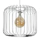 image 1 of ValueLights Ridgway Black Metal Wire Ceiling Light Shade