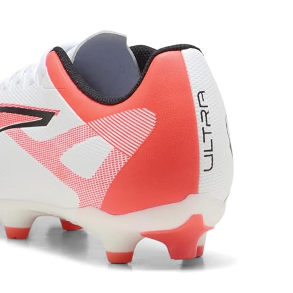 image 1 of Puma Ultra 5 Play FG/AG Football Boots 9 White/Black/Red